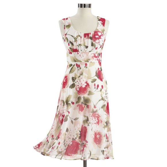 NorthStyle Dresses & Skirts - North Style Rose Garden Chiffon Dress